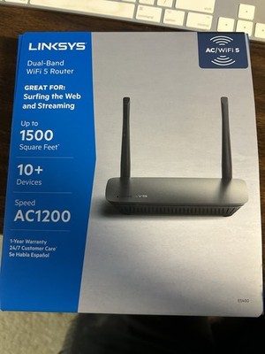 Linksys AC1200 1.2 Gbps Speed E5400 WiFi Router