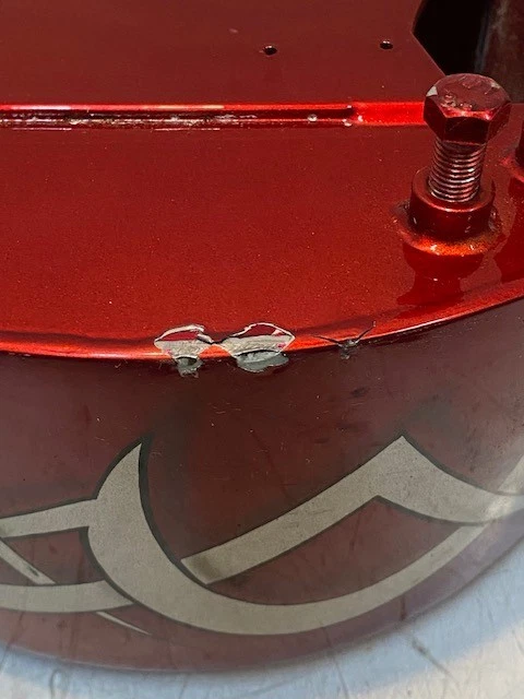 Tanque de aceite para motocicleta pintado a medida 13" L x 9" W x 6-1/2" H Foto 3 de 4