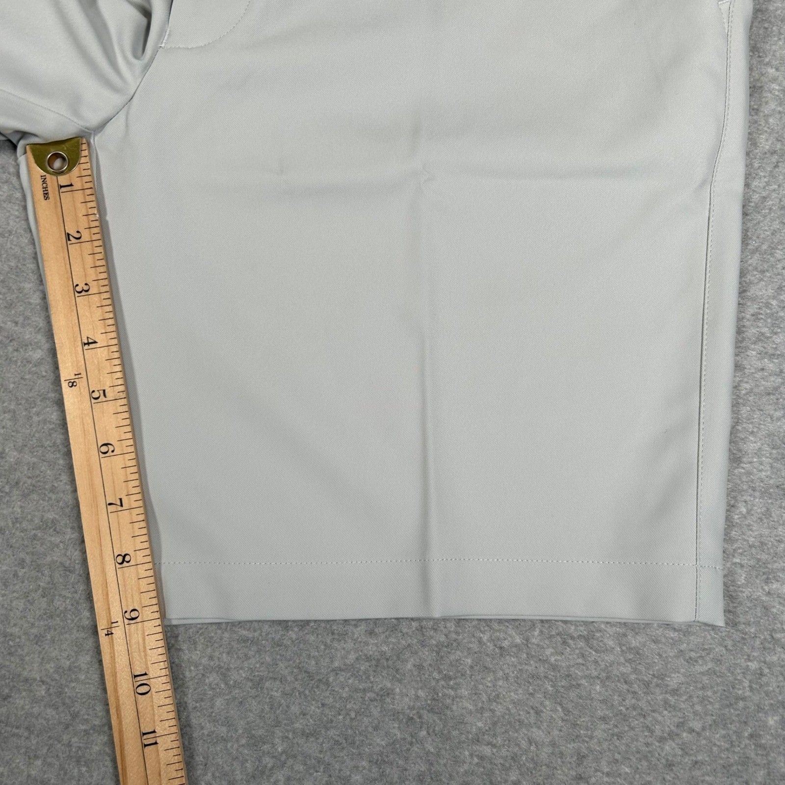 Peter Millar Salem Performance Classic Fit Golf Shorts Mens 36 British Grey NWT