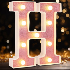 Small Led Marquee Letters, Light up Letters, 8.58 Inch Led Letter Lights, Batter