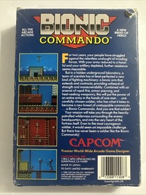 Bionic Commando (Nintendo, NES) Complete CIB - Tested