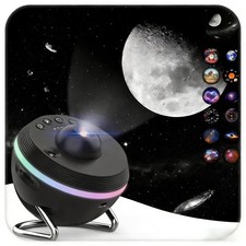 Elec3 Planetarium Star Projector, Meteor Galaxy with 12 Display Scenarios