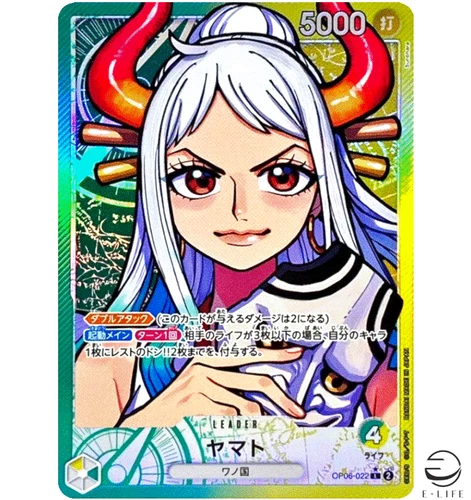 Yamato OP06-022 L Parallel Wings of Captain ONE PIECE Card Japanese