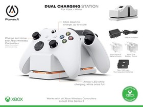 PowerA Dual Charging Station for Xbox Series X|S & Xbox One Wireless Controllers