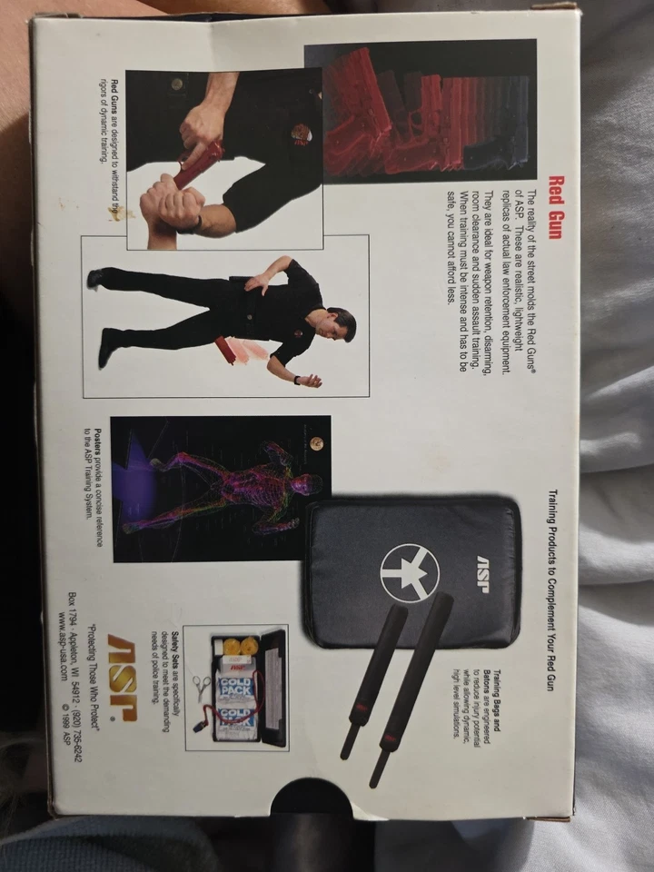 Тренировочный пистолет ASP Red Gun Smith & Wesson K Frame - Изображение 4 из 4