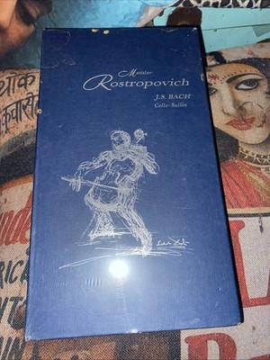 MSTISLAV ROSTROPOVICH J.S. Bach 6 Cello-Suiten - Brand New  Cd Set