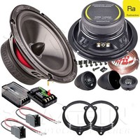 Ground Zero Lautsprecher FüR Renault Laguna III 2007-2015 Heck TüR 190W #AJ5B