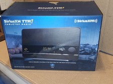 Sirius XM TTR1 Tabletop Internet Radio Automatic Time SiriusXM Alarm Clock NIB