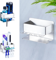 ZahnbüRstenhalter Wand, Elektrische ZahnbüRste Halter, AufsteckbüRsten Halter Au