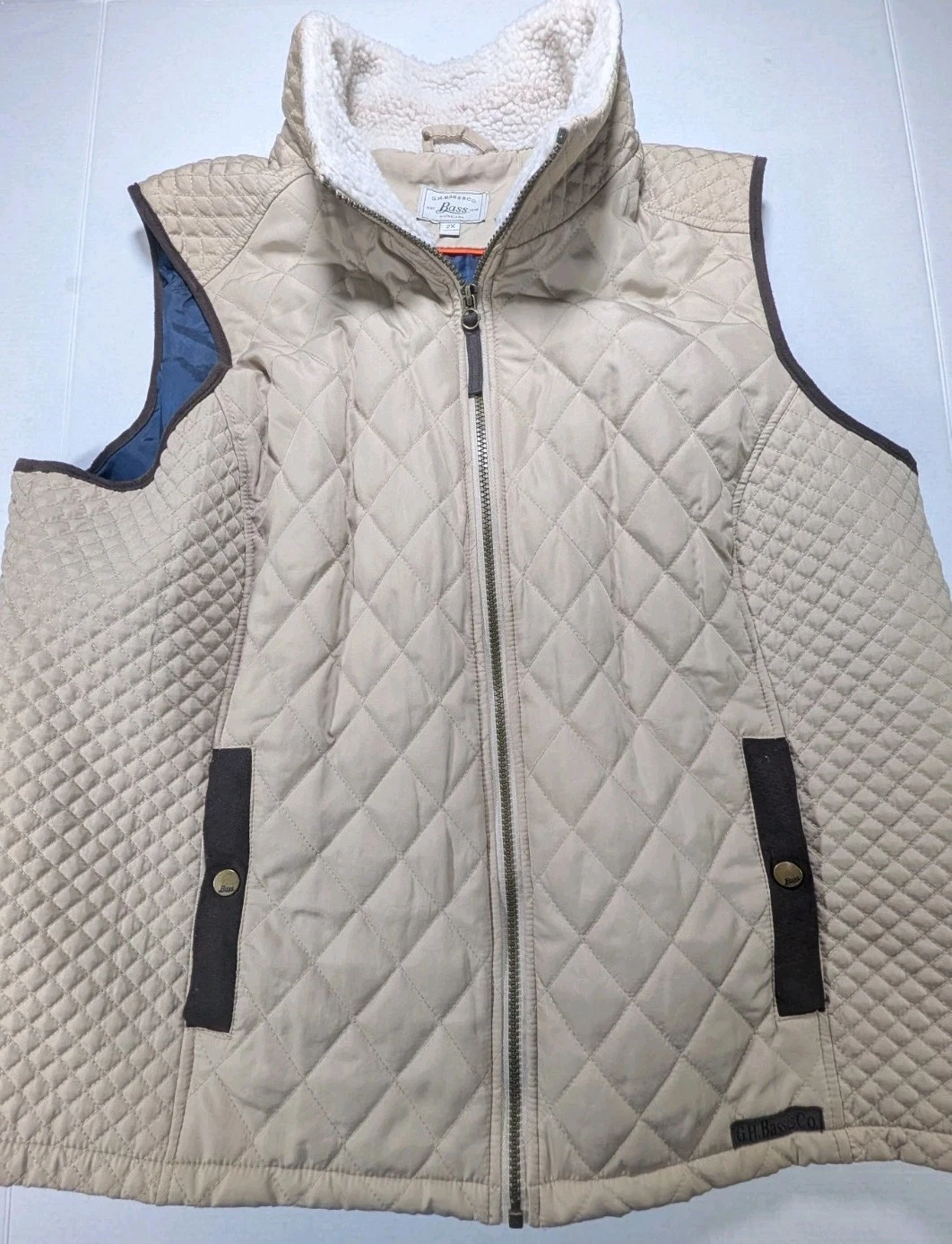 G.H. Bass Co Mens Vest 2XL