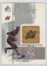 2000-01 SP Game Floor Edition Authentic Floor Rashard Lewis #RL 2d0