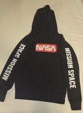 NASA Sweatshirt Hoodie Mission Space USED Size Small