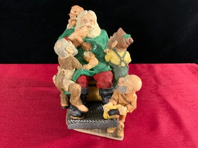 The Legend Of Santa Claus United Design 1995 ''Getting Santa Ready''  CF-056 Lmtd.
