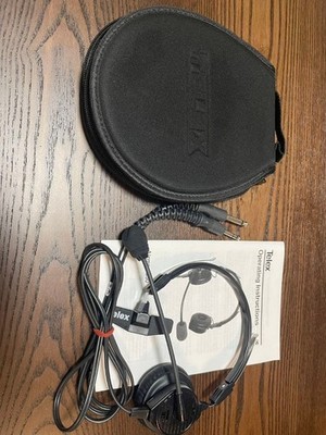 Telex Airman 850 Headset One Ear Type Very Good Tested Wired
