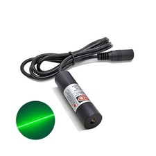 Fixed Focus 532nm Green Line Laser Module 50mW Positioning Locator Laser Light
