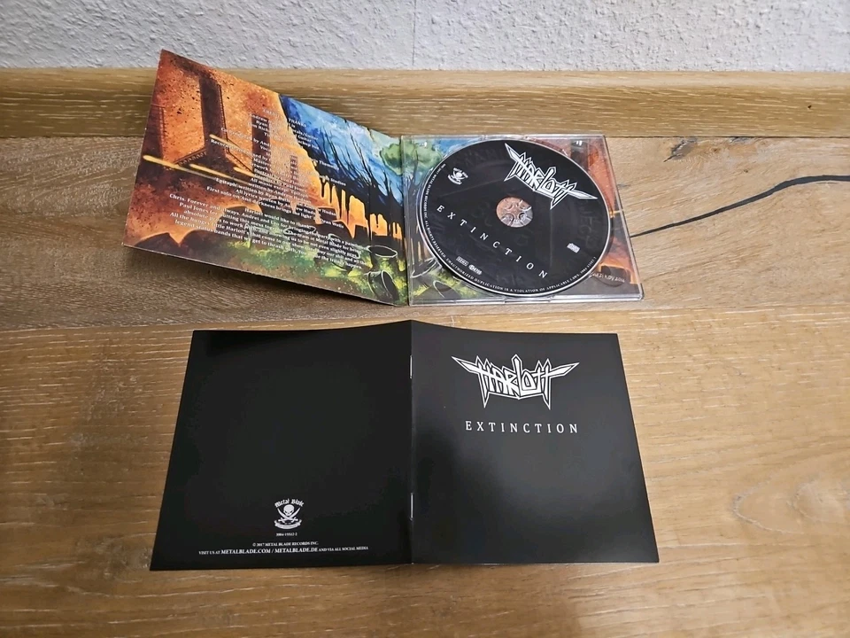 Harlott - Extinction CD 2017 Digipak Megadeth Testament Death Angel - Bild 4 von 4