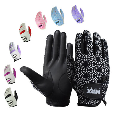 Ladies Golf Glove Soft Cabretta Leather Regular Fit Left & Right Hand Golf Glove