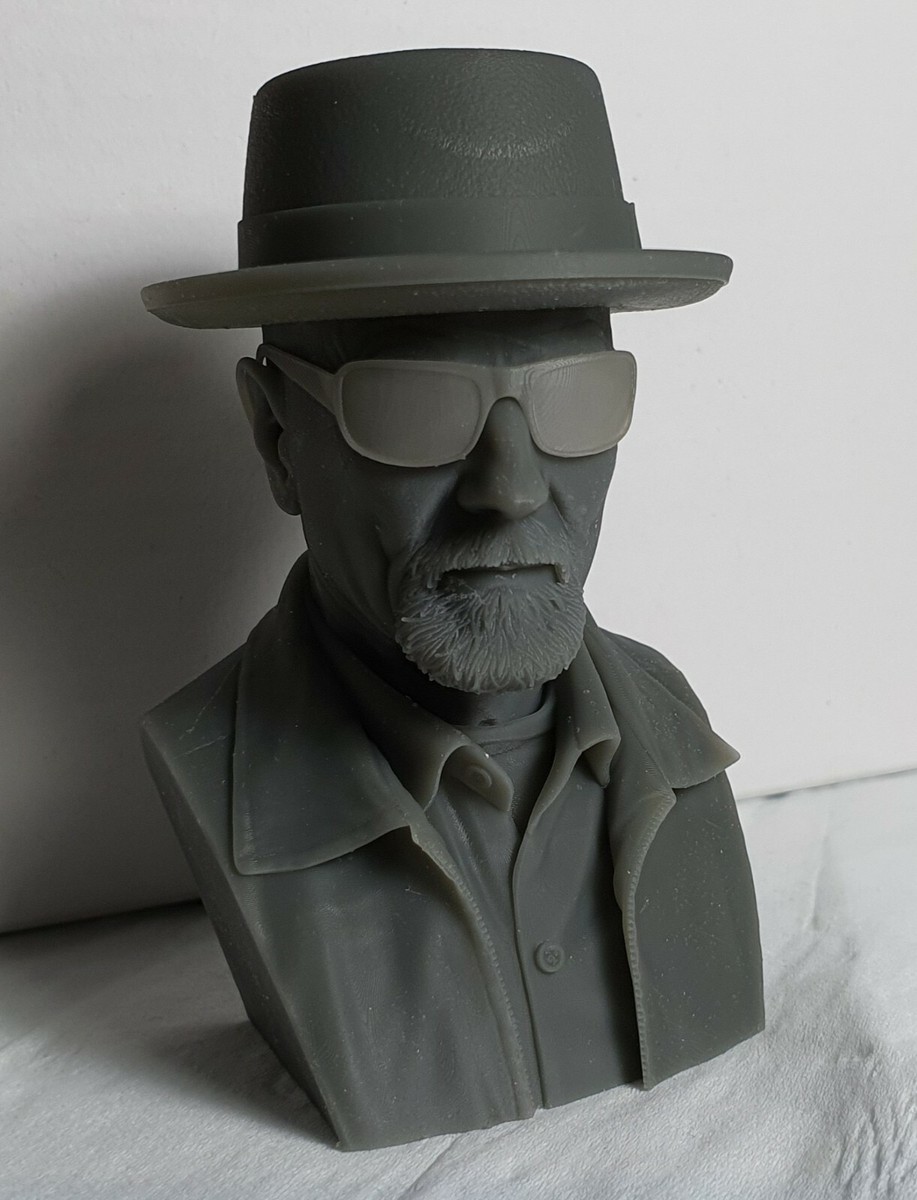 Breaking Bad Walter White (Heisenberg) Bust Model 3D Print