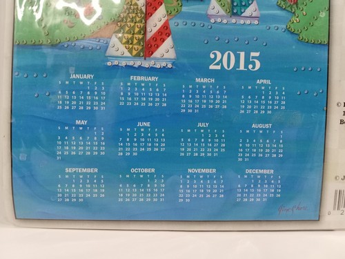 Jim Shore Sailboats Sequin Calendar Kit 15 16 X 24 Design Works 4164 New Ebay