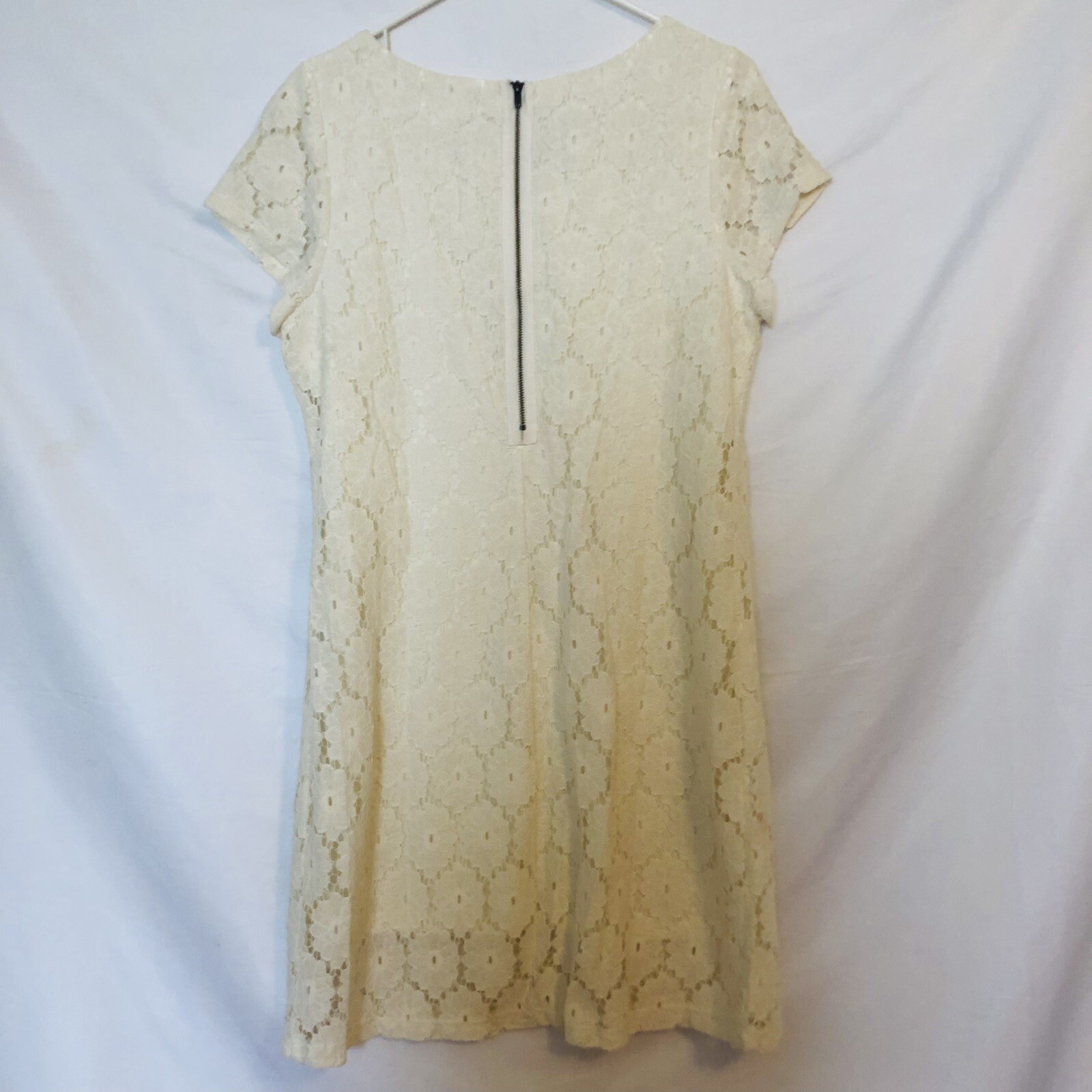 Xhilaration Womens Size Large Off White Ivory Lac… - image 3