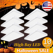 8 Pack 2FT LED Linear High Bay Shop Light, 100W LED Shop Light Fixture, 13,000lm