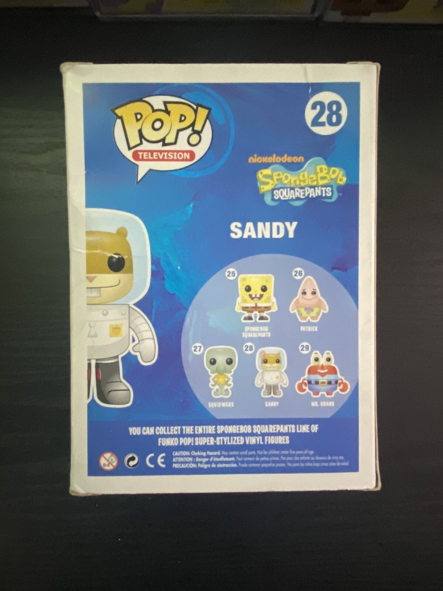 Vaulted Sandy Cheeks - Spongebob Funko Pop #28 | eBay