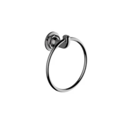 Graff G-19206-PN Vignola Towel Ring Modern POLISHED NICKEL New in Box! - Image 1 of 3