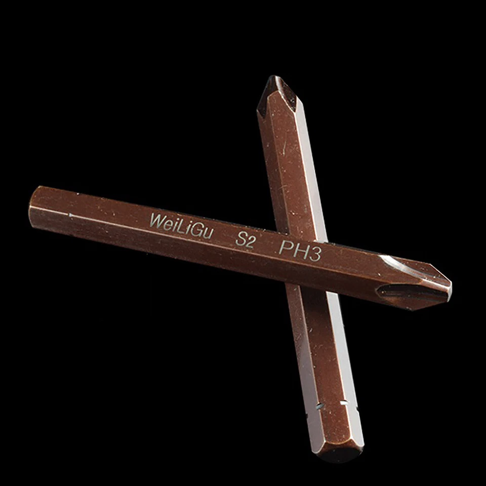 80mm Length Hex/Torx/Phillips/Flat Bit Insert Impact Wrench Set Screwdriver 70mm - Image 3 of 4