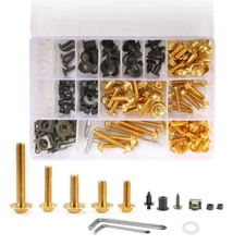  Windscreen Fairing Bolts Kit Motorcycle Screws Fastener Clips Bodywork Touring