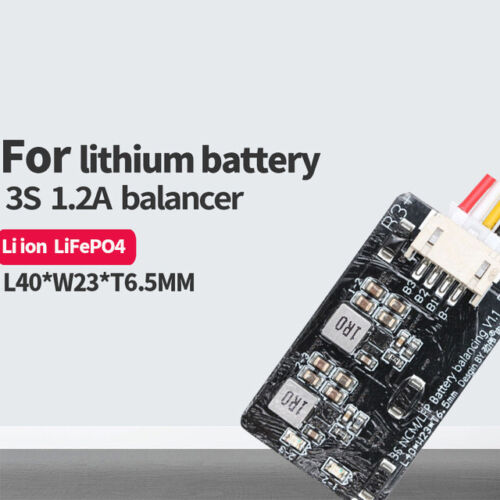 3S 4S 5S 6S 8S 10S 12S-17S Li-ion LiFePo4 Battery 1.2A Active Equalizer Balancer - Picture 1 of 20