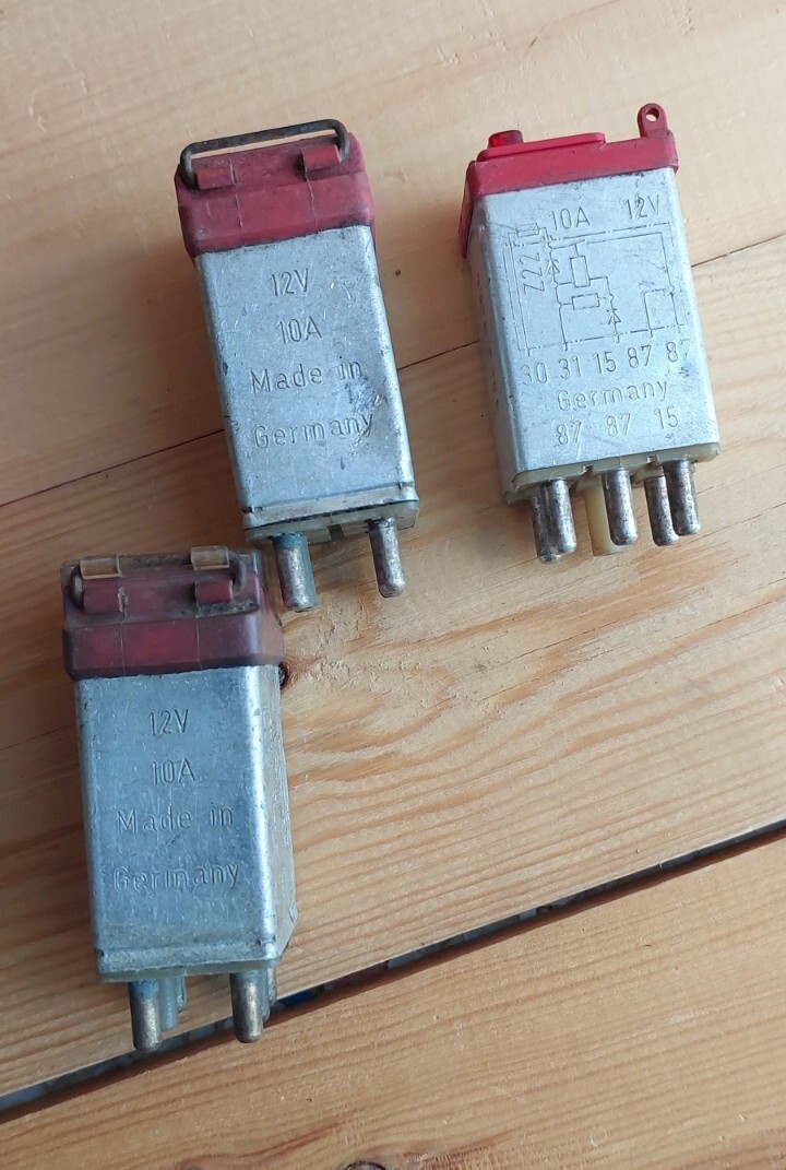 Mercedes R107 W123 W124 W126 W201 Over Voltage Protection OVP Relay