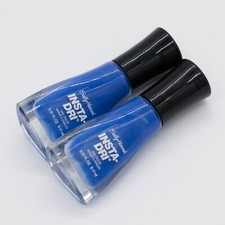 2X Sally Hansen Insta-Dri Fast Dry Nail Color, 376/435 In Prompt Blue, 0.31 oz