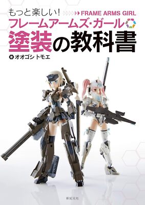 Frame Arms Girl Painting Textbook How to Paint a Plastic Model