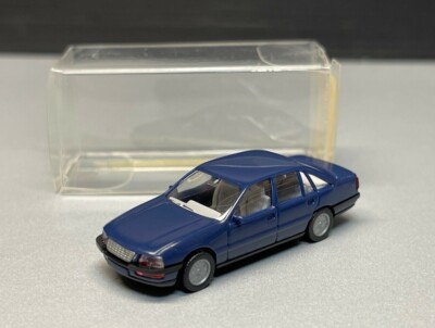 Opel Senator Limousine sedan Auto 4-Türer PKW Youngtimer blau Wiking H0 1:87 OVP