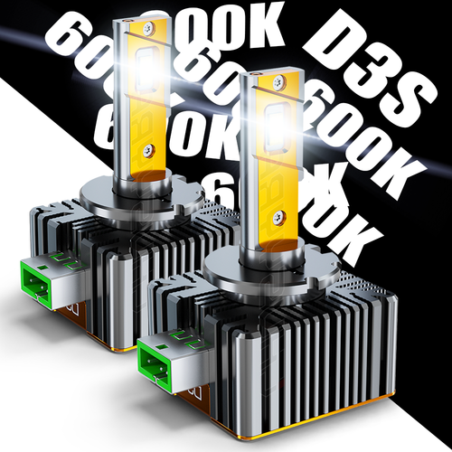 H8 35W Bi-Xenon HID Conversion Bulbs - Super White, CANBus Error Free (Pair)