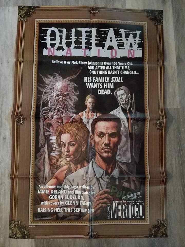 アウトローのポスター OUTLAW NATION PROMO POSTER 2000 22X34 BRAND NEW COMIC KINGS | eBay