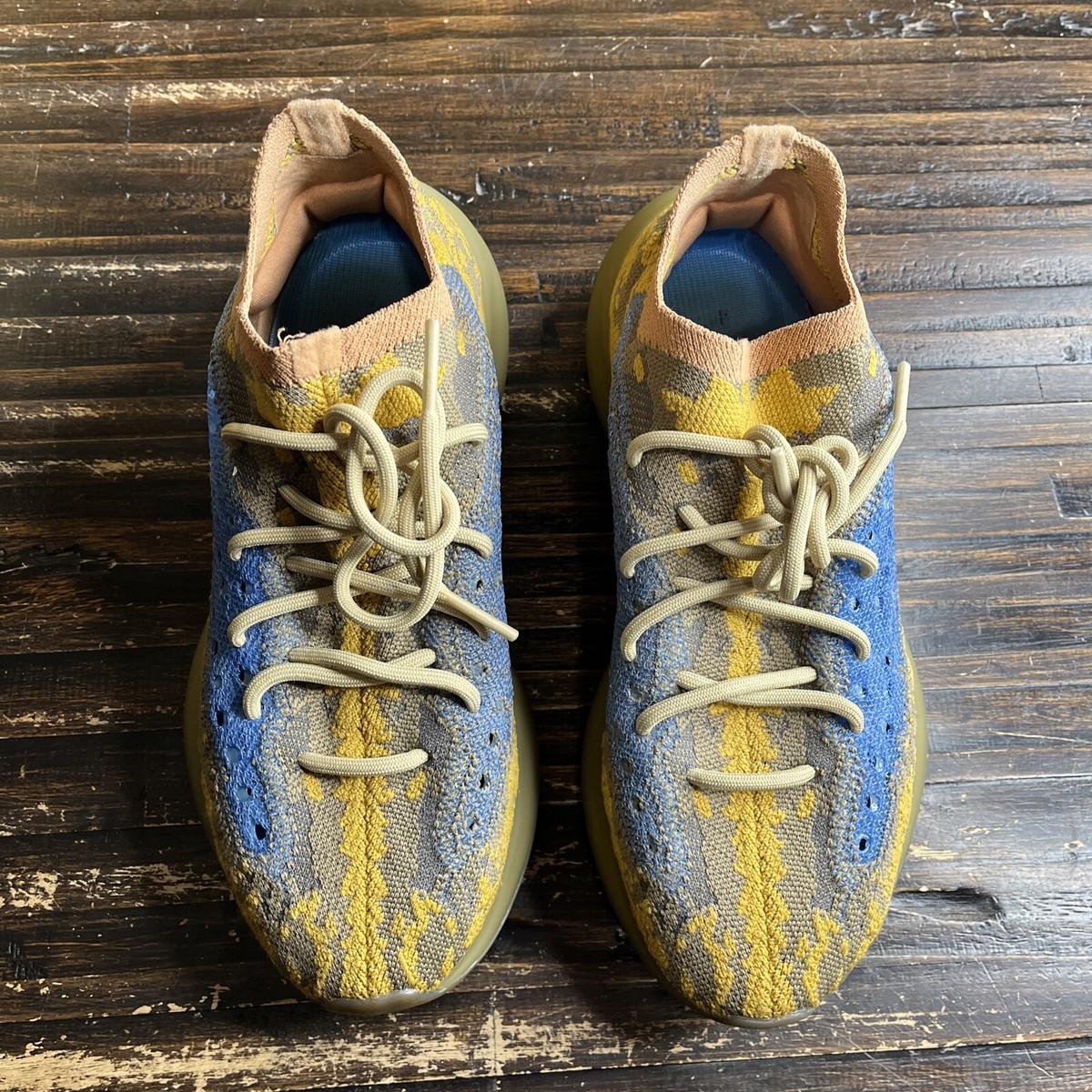 adidas Originals Yeezy 380 - Blue Oat, Blue / 9 | Feature
