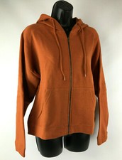 Women's Antigua Texas Orange Hooded Hoody Jacket/Sweatshirt - Size Medium