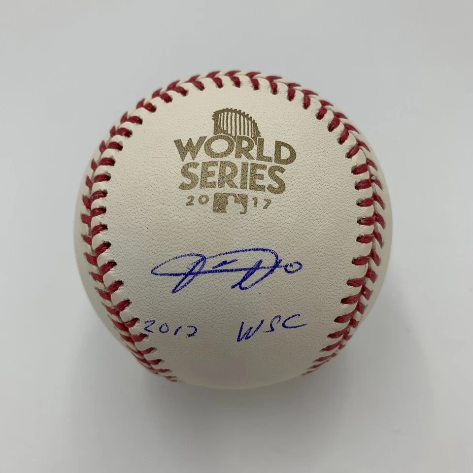 YULI GURRIEL signed/auto Rawlings MLB 2017 WORLD SERIES Baseball w/2017 WSC--BAS - Image 2 of 4