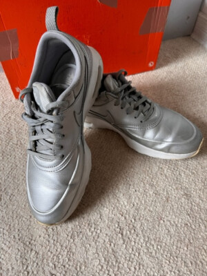 NIKE AIR MAX THEA Sneaker Turnschuhe Halbschuhe Sportschuhe Silber Silver Gr 39