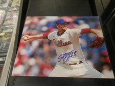 Jeff Hoffman Philadelphia Phillies Signed 8x10 Photo COA  