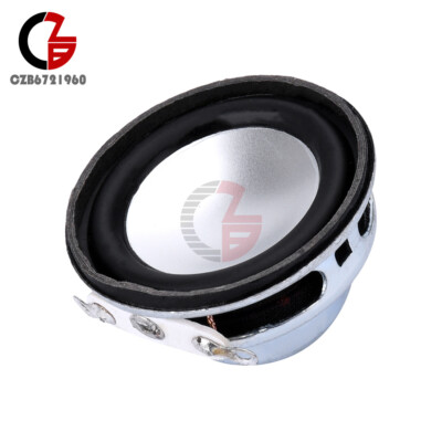 2pcs 32mm Internal Magnetic Subwoofer Mini Speaker 4Ohm Full-Range Audio Speaker