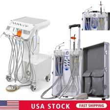 2Style Dental Delivery Unit Air Compressor Syringe Suction Curing Light Scaler