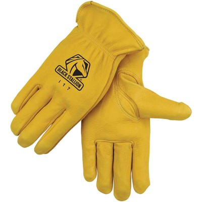 Black Stallion I17 Select Grain Deerskin Driving Gloves Small