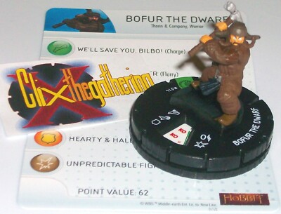 BOFUR THE DWARF #014 The Hobbit an Unexpected Journey HeroClix
