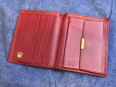 hazama Rock 'n' roll leather wallet 赤 hazama Rock 'n' roll
