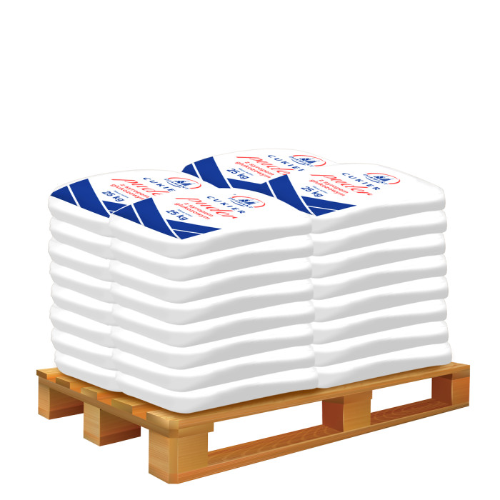 (EUR 1,52/1kg) Azúcar en polvo polaco con jarabe de glucosa 25KG SACO PALETA 800KG