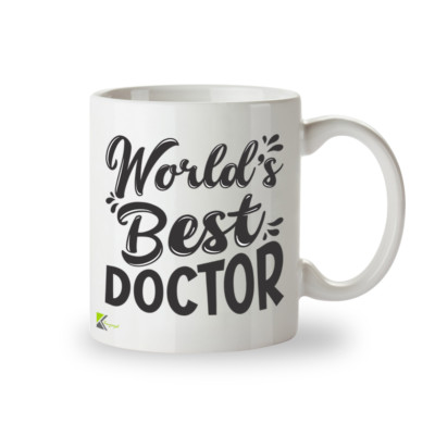 TS1001 World's Best Doctor Tasse 11 Unzen Kaffeetasse lustiges Geschenk Danke Arzt 
