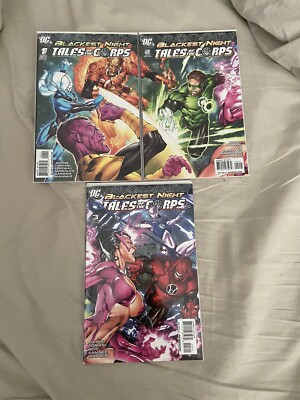 Blackest Night: Tales Of The Corps #1-3 Complete Set (2009) DC Comics ...