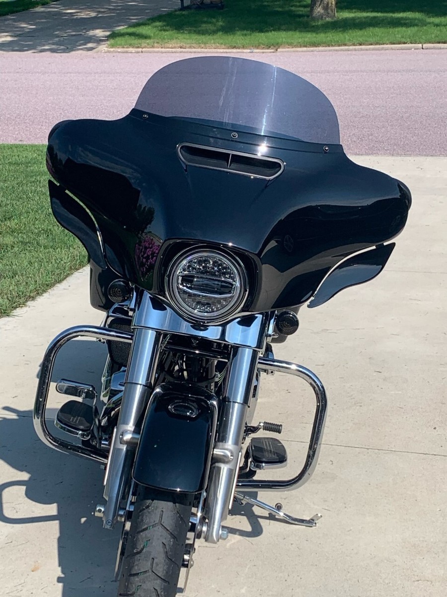 Sled Shields 8" Dark Tint Windshield For Harley Davidson Street Glide/Electra Glide 1996-2013